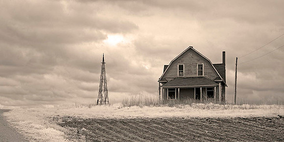 "Deserted Farmhouse" Wisconsin