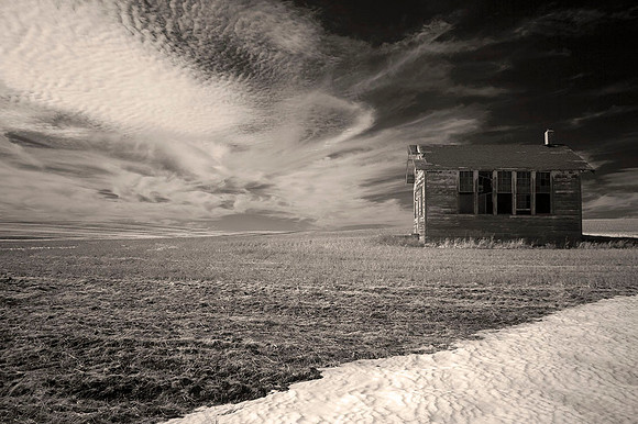 "One Room Schoolhouse"  North Dakota